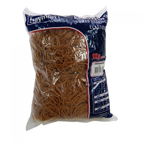 Elasticos nº 18 (80mmx1mm) 1 kg , REYMON , ELAS005 , 5601932119188